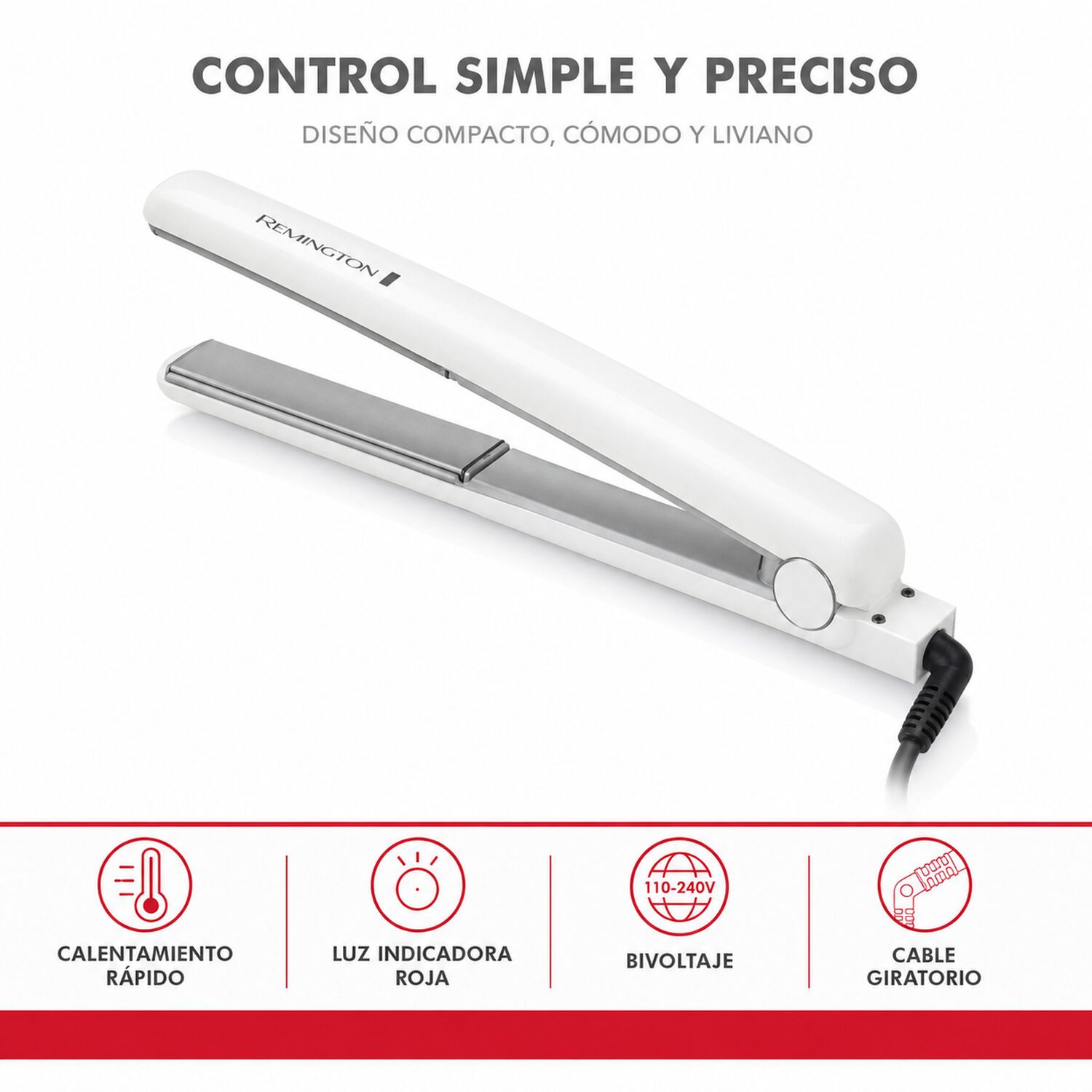 Alisador Remington S1305 Ceramic Pro Antiest&aacute;tico image number 7.0