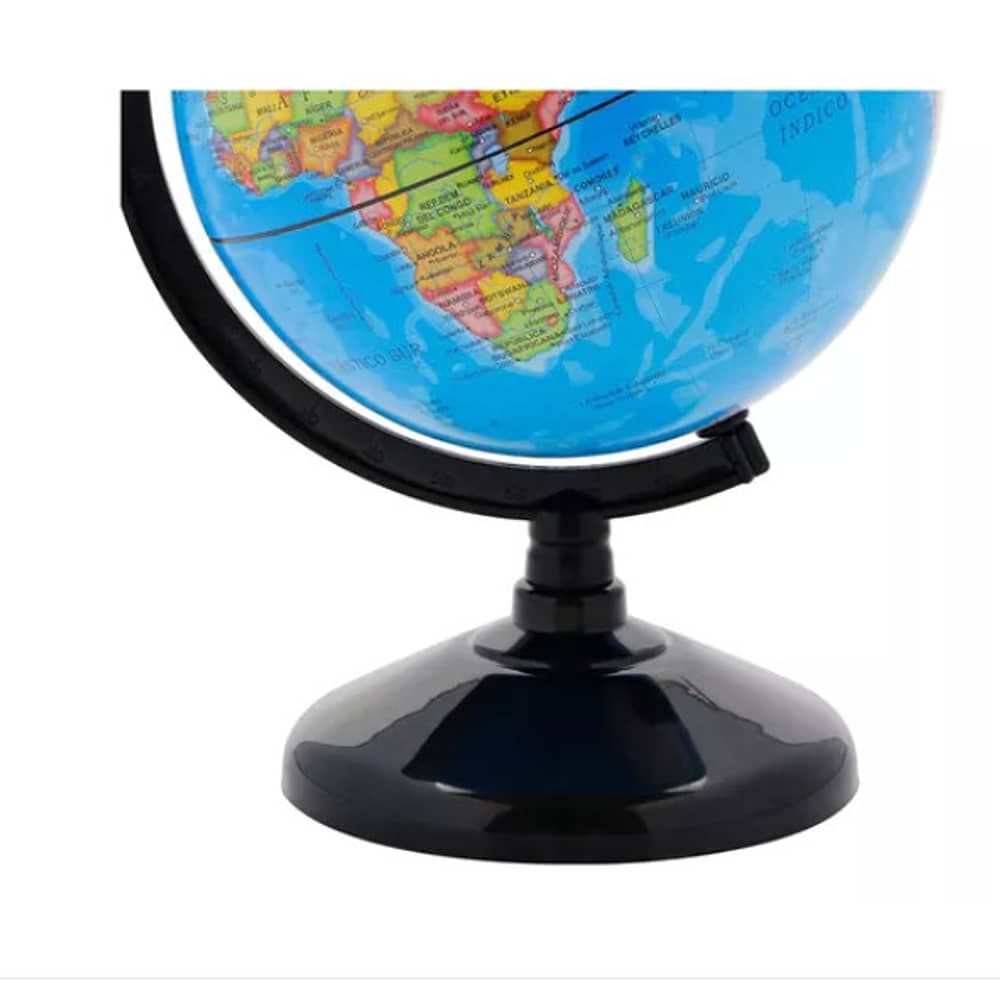 Globo Terraqueo 21,5 Cm 360 Grados, Mapa Mundi + Base Firme image number 4.0