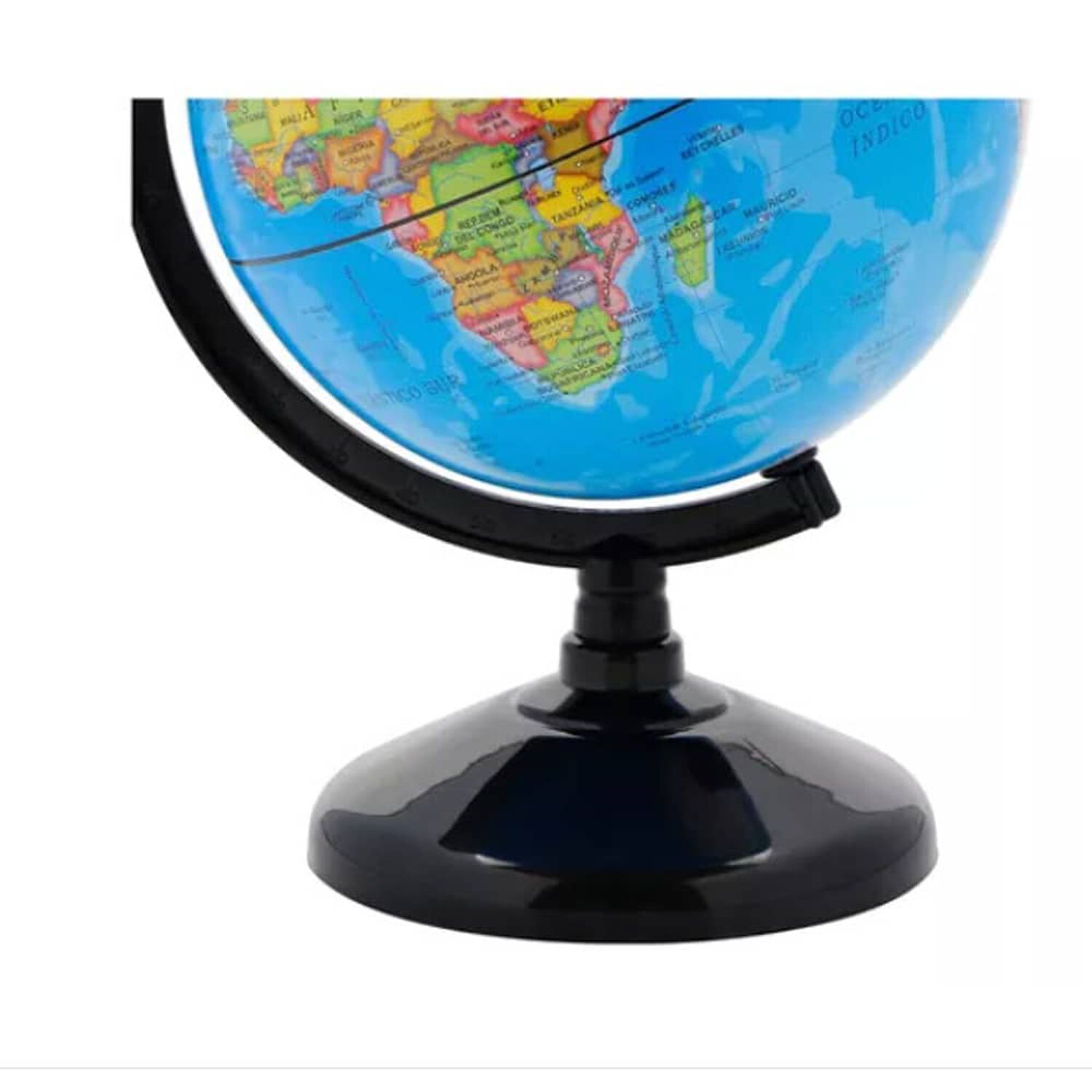 Globo Terraqueo 21,5 Cm 360 Grados, Mapa Mundi + Base Firme image number 4.0