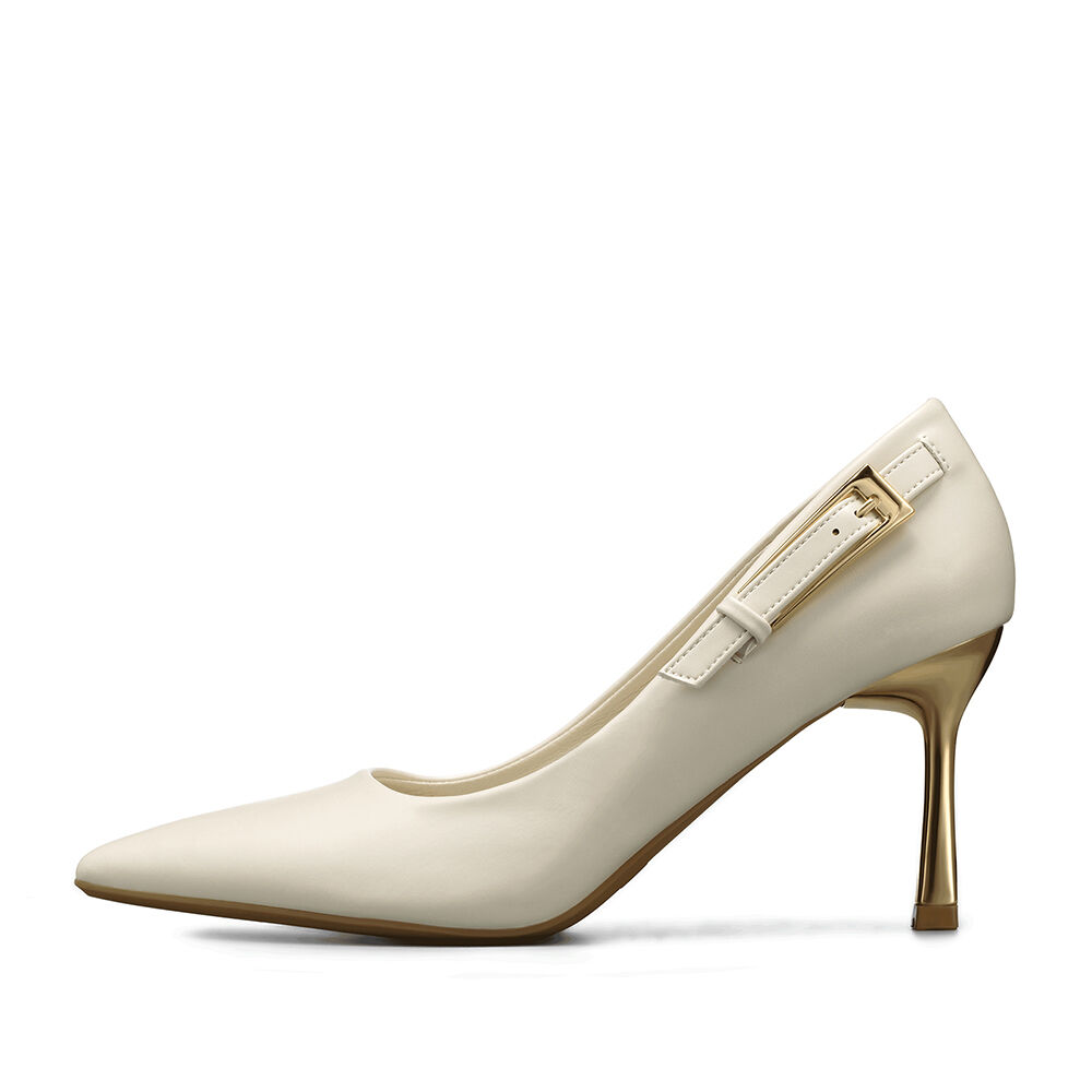 Zapato Taco Alto Formal Simil Charol Mujer Weide Ghe38 image number 3.0