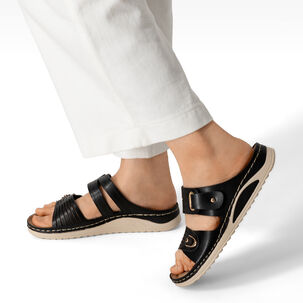 Sandalia Estilo Chala Taco Cuña Casual Mujer Weide Jn722