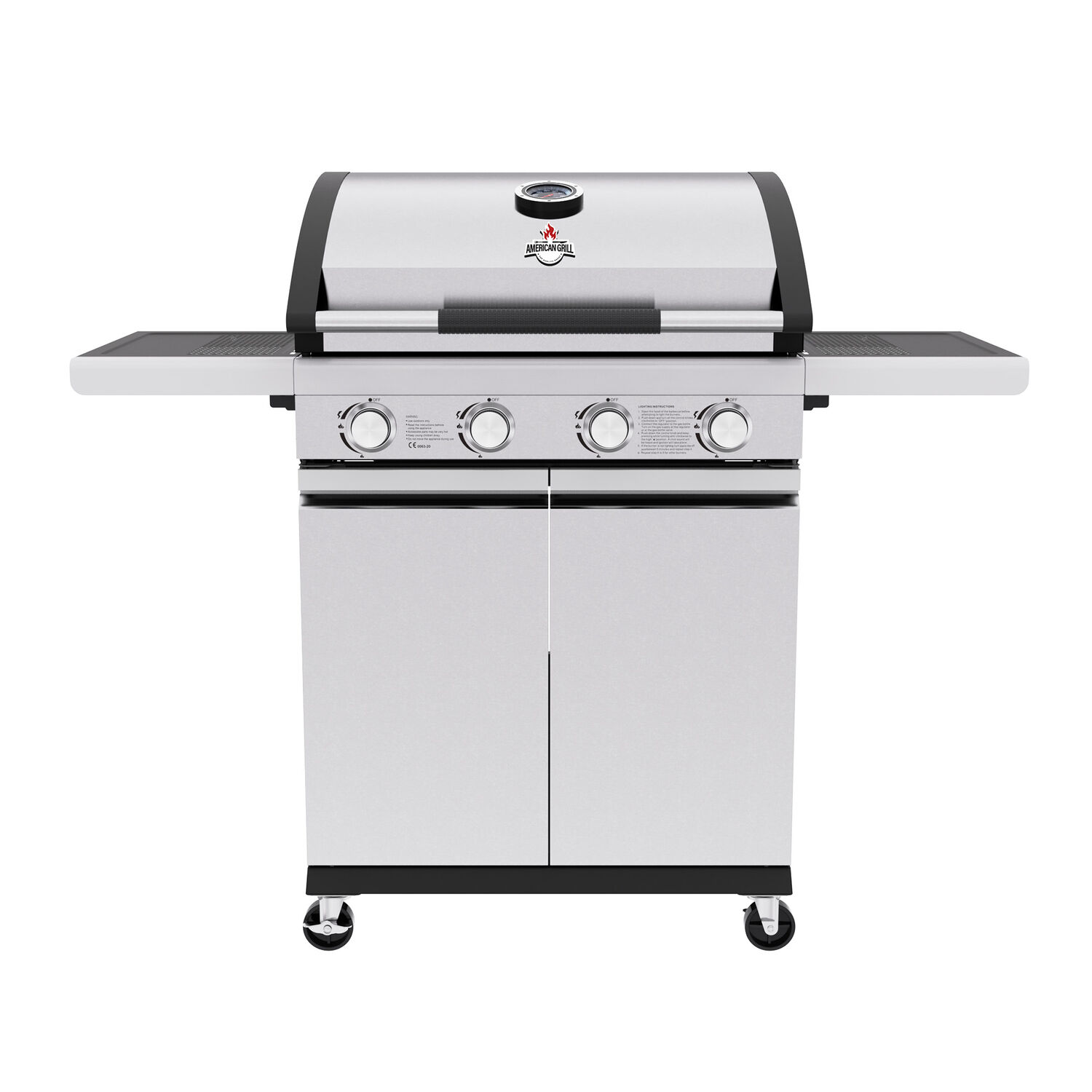 Parrilla A Gas 4 Quemadores New York Inox image number 0.0