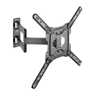 Soporte De Tv Con Brazo Para 26 A 65 Resiste 25 Kg Negro