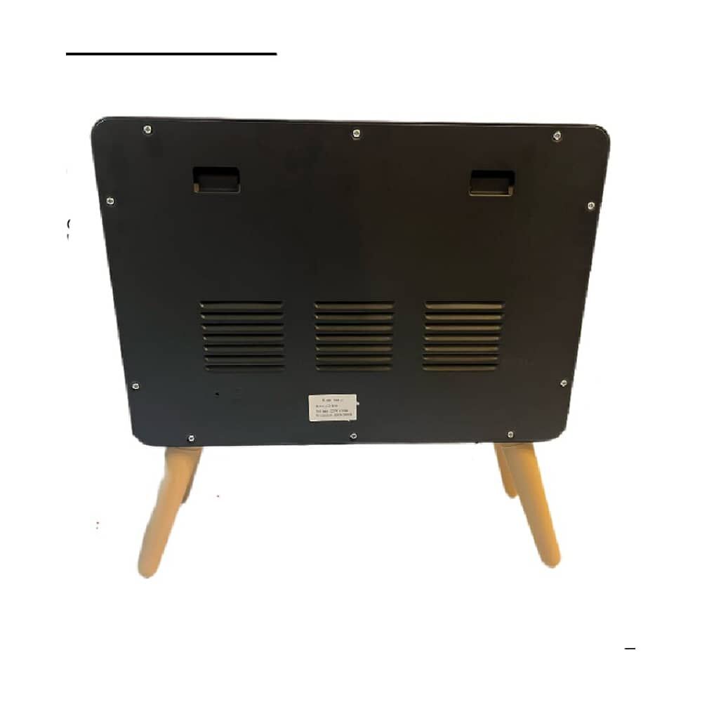 Chimenea El&eacute;ctrica Vintage Control Remoto Efecto Llama Real 3 D image number 3.0