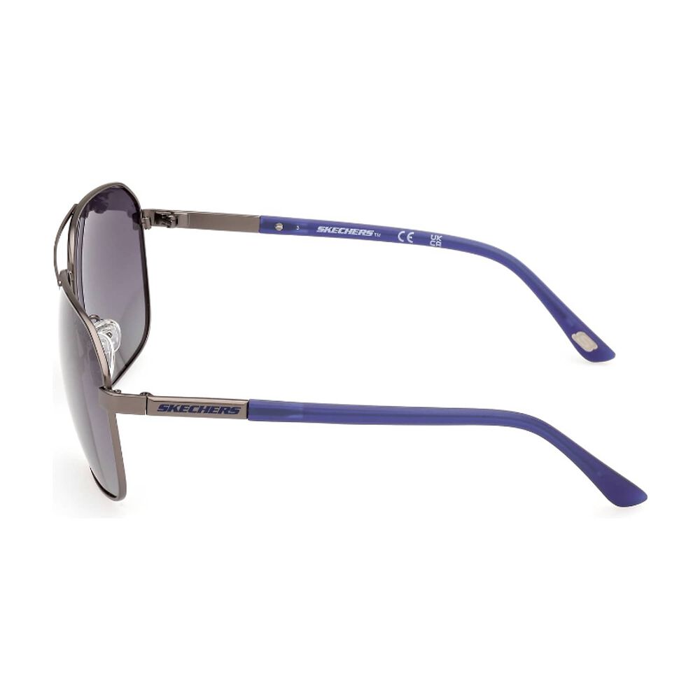 Lentes De Sol Gris Mate Polarizados Skechers image number 2.0
