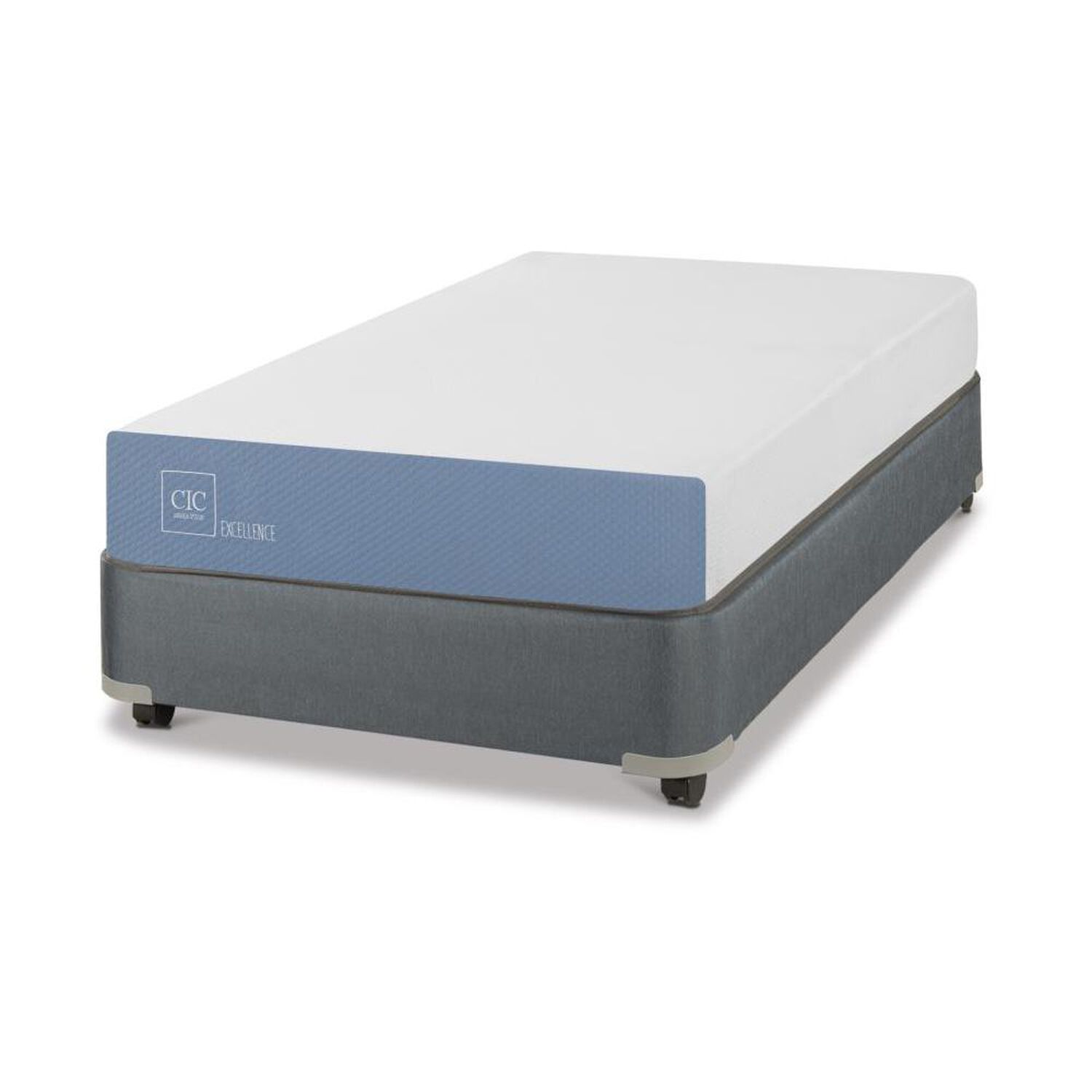 Cama Americana Cic Excellence / 1.5 Plazas / Base Normal image number 1.0