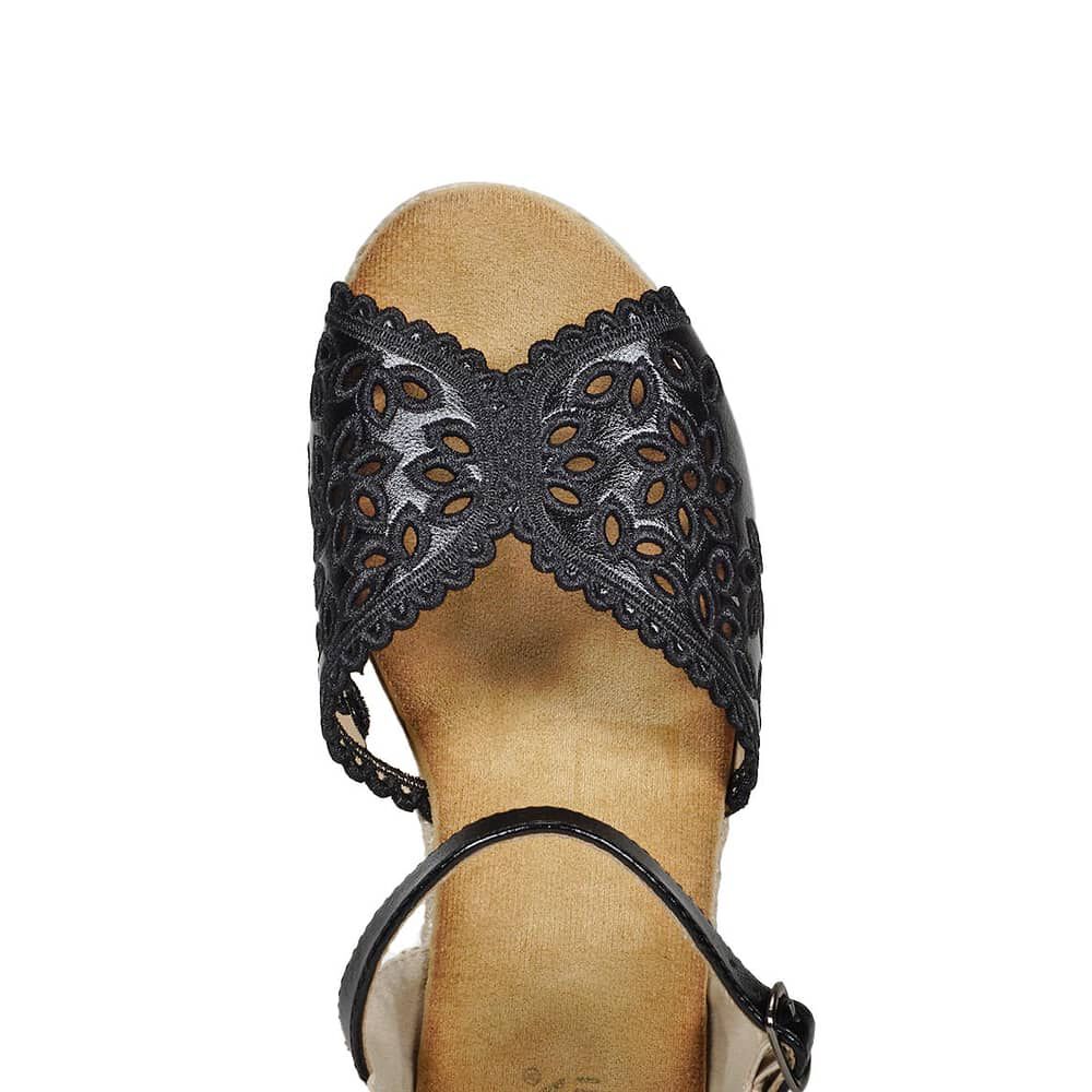 Sandalia Adhara Negro image number 5.0