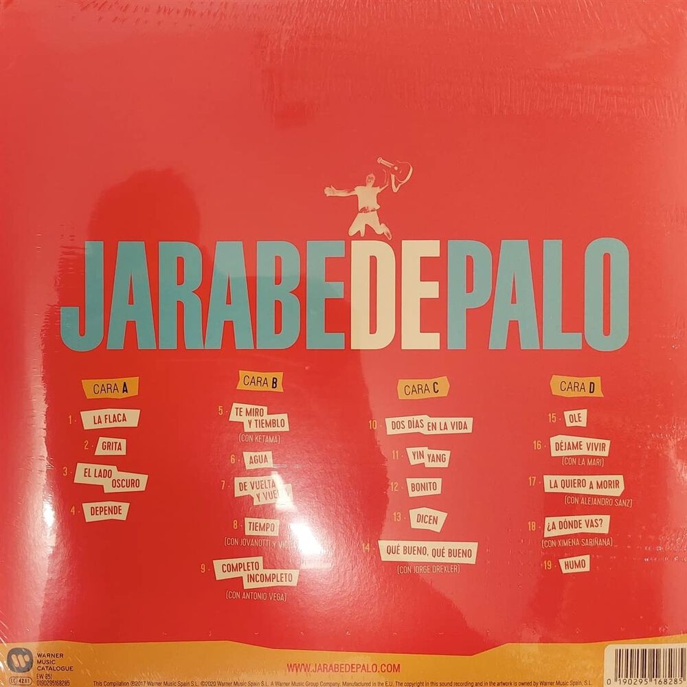 Jarabe De Palo - Grandes Exitos: Nunca En La Vida Conoci Mujer Igual A La Flaca (2lp) | Vinilo image number 1.0