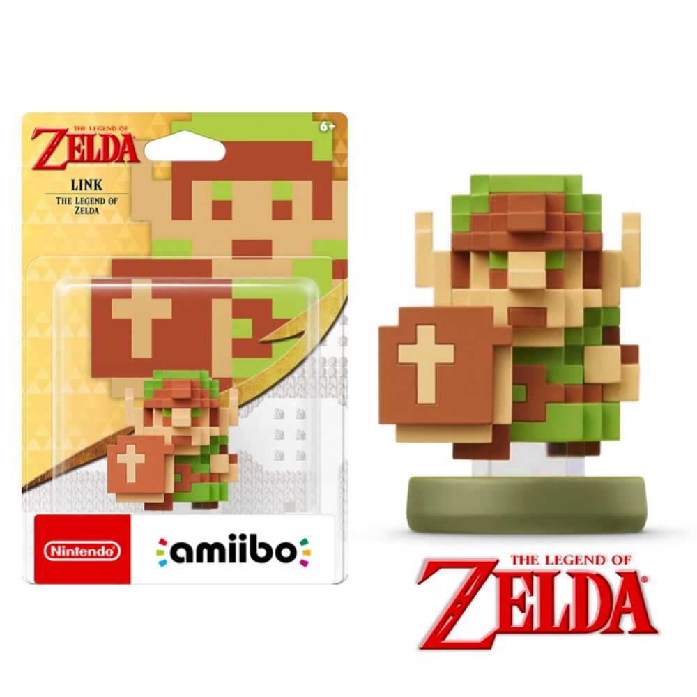 Amiibo Link 8 Bits (retro) The Legend Of Zelda Nintendo image number 0.0