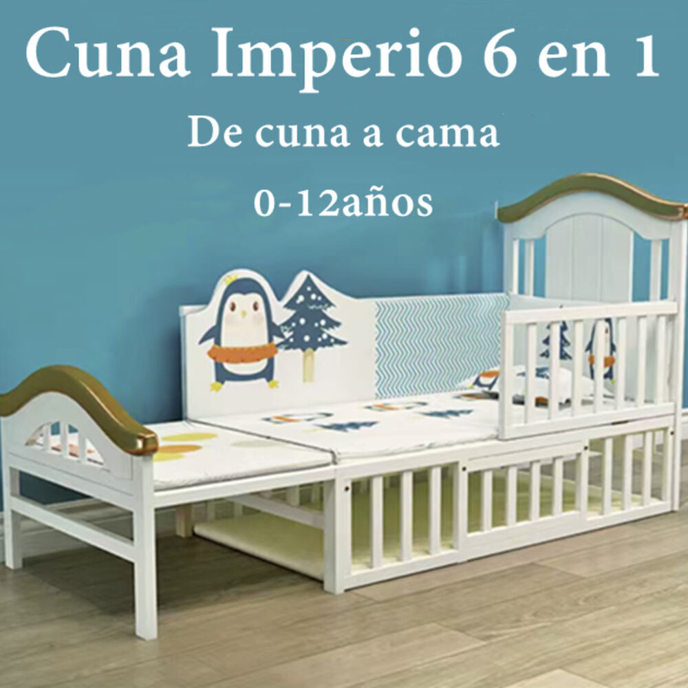 Cuna Colecho Madera Con Mudador Mosquitero Lubabycas Rosada image number 2.0