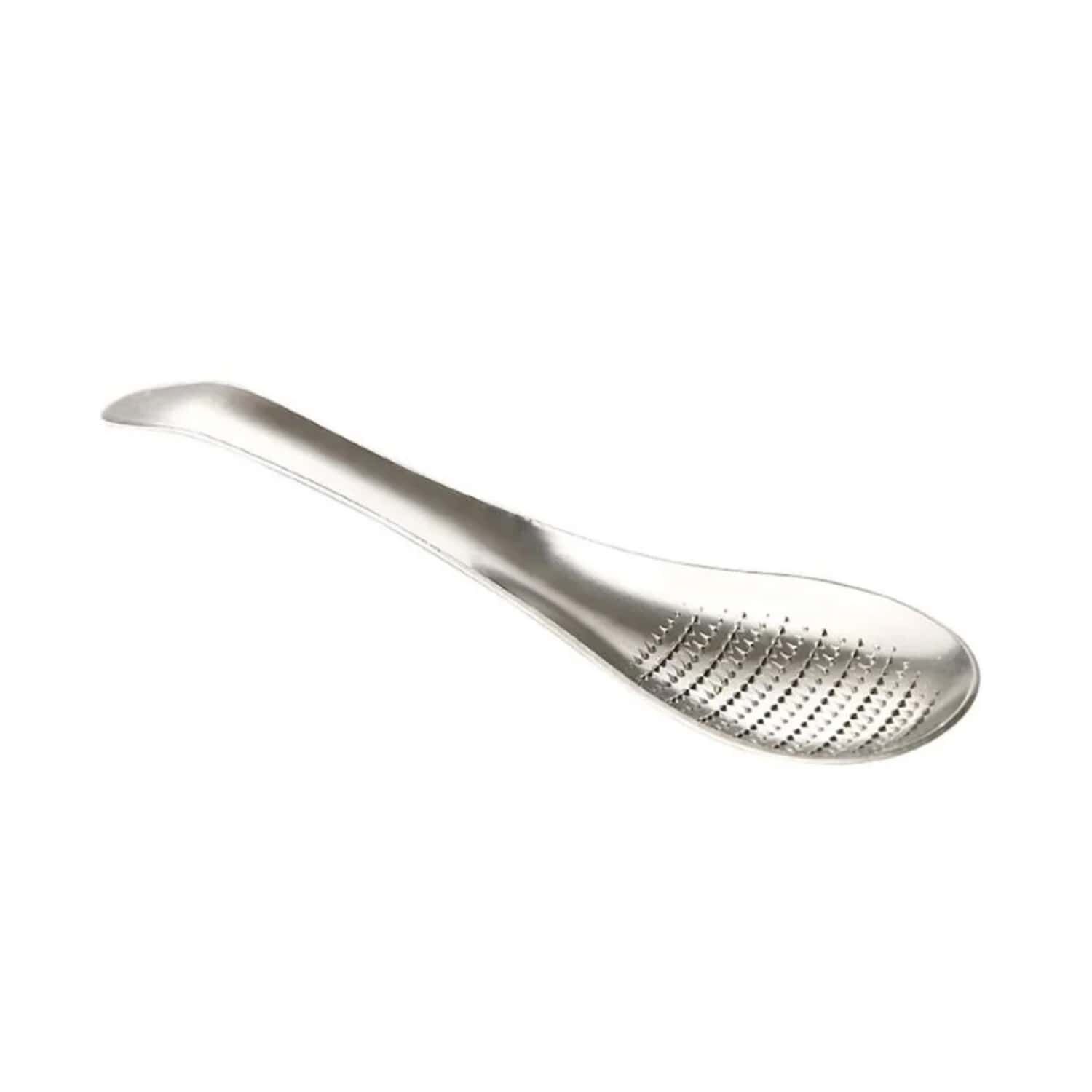 Rallador Cuchara Para Ajo Jengibre Acero Cocina image number 1.0