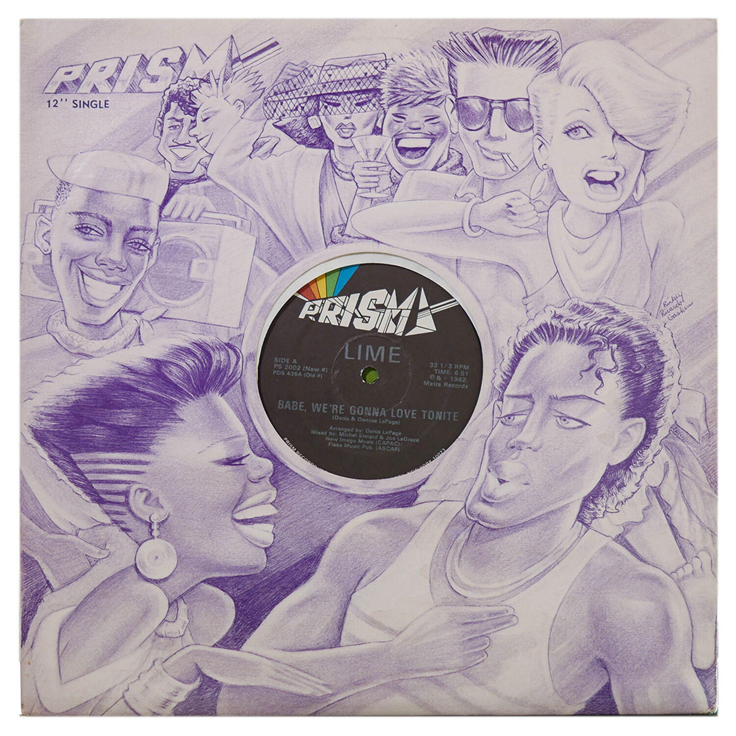 Lime - Babe, We're Gonna Love Tonight | 12" Maxi Single Usado image number 0.0