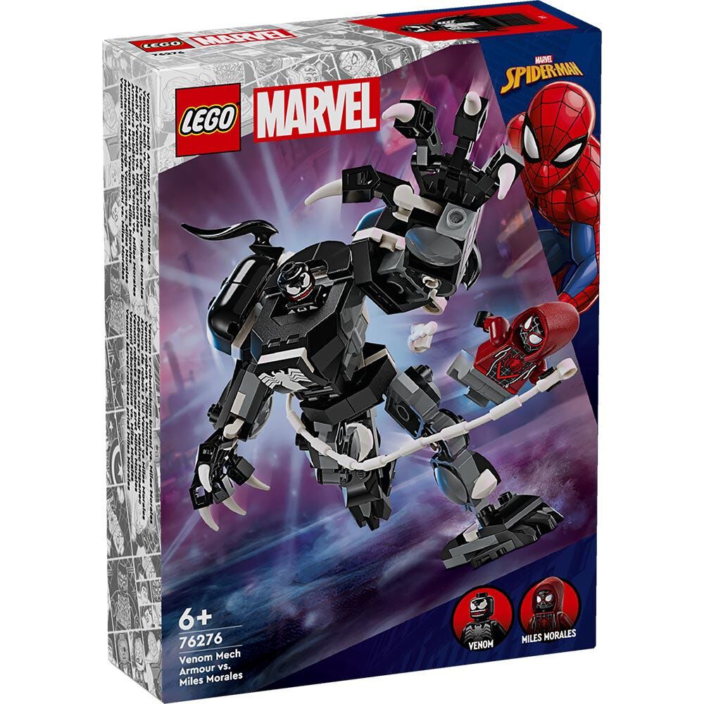 Lego Marvel - Armadura Rob&oacute;tica De Venom Vs. Miles Morales - 76276 image number 6.0