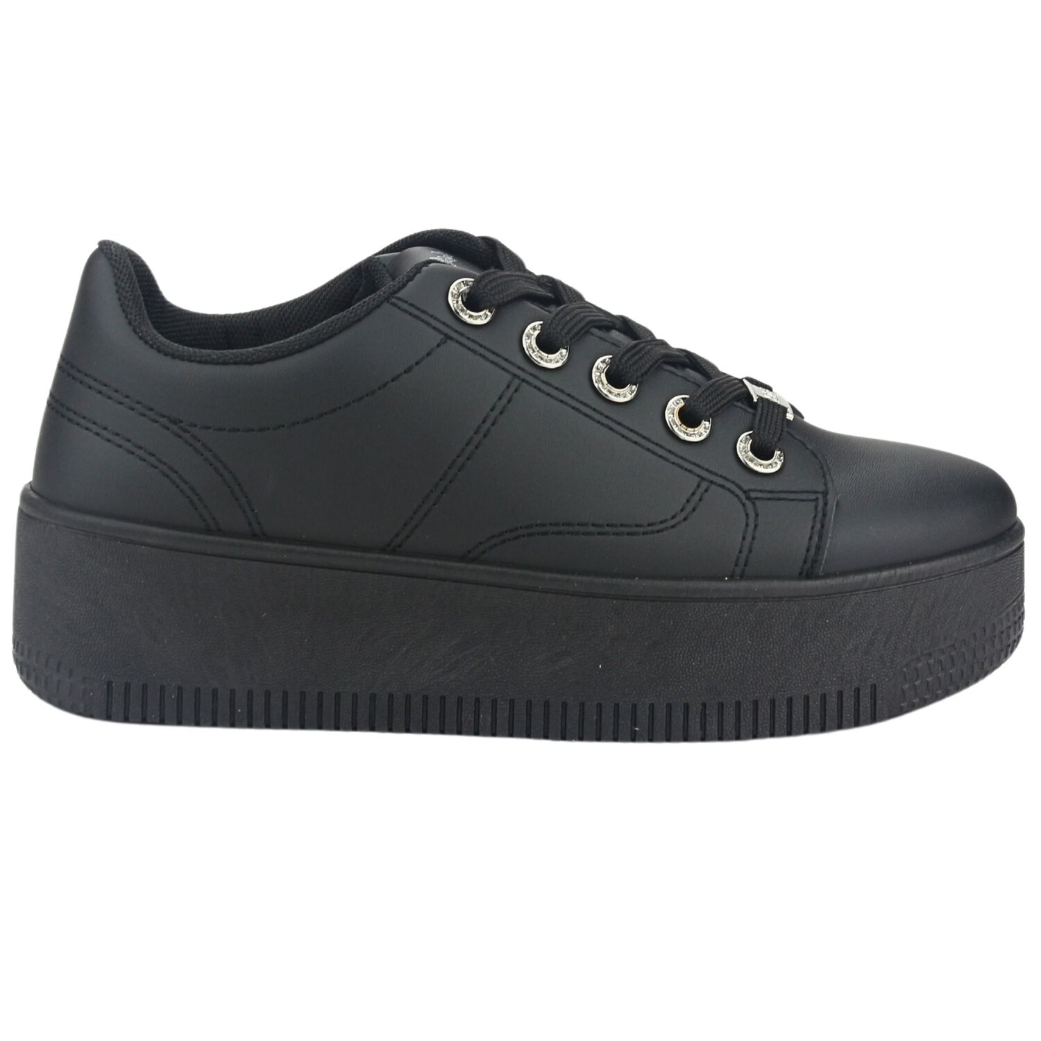 Zapatilla Chalada Mujer Metta-15 Negro Urbano image number 0.0
