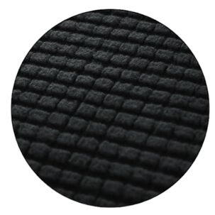 Funda Para Sofa Texturizada Cuadrille De 3 Cuerpos Tela Elasticada Negro