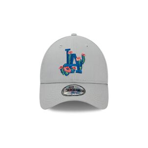 Gorra 9forty New Era Los Angeles Dodgers Flower Graphic Gris
