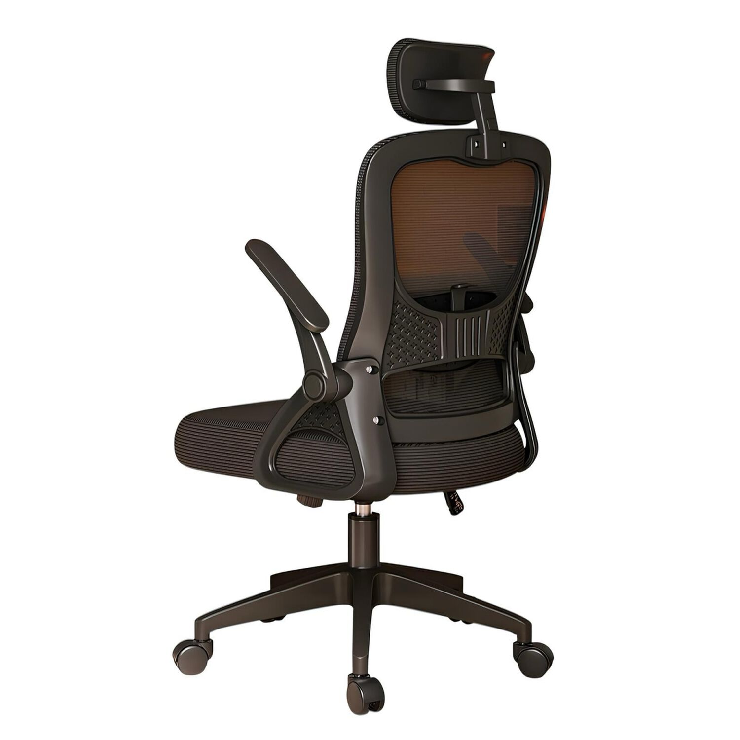 Silla Escritorio Oficina Reposacabezas Reclinable W807 Negra image number 0.0