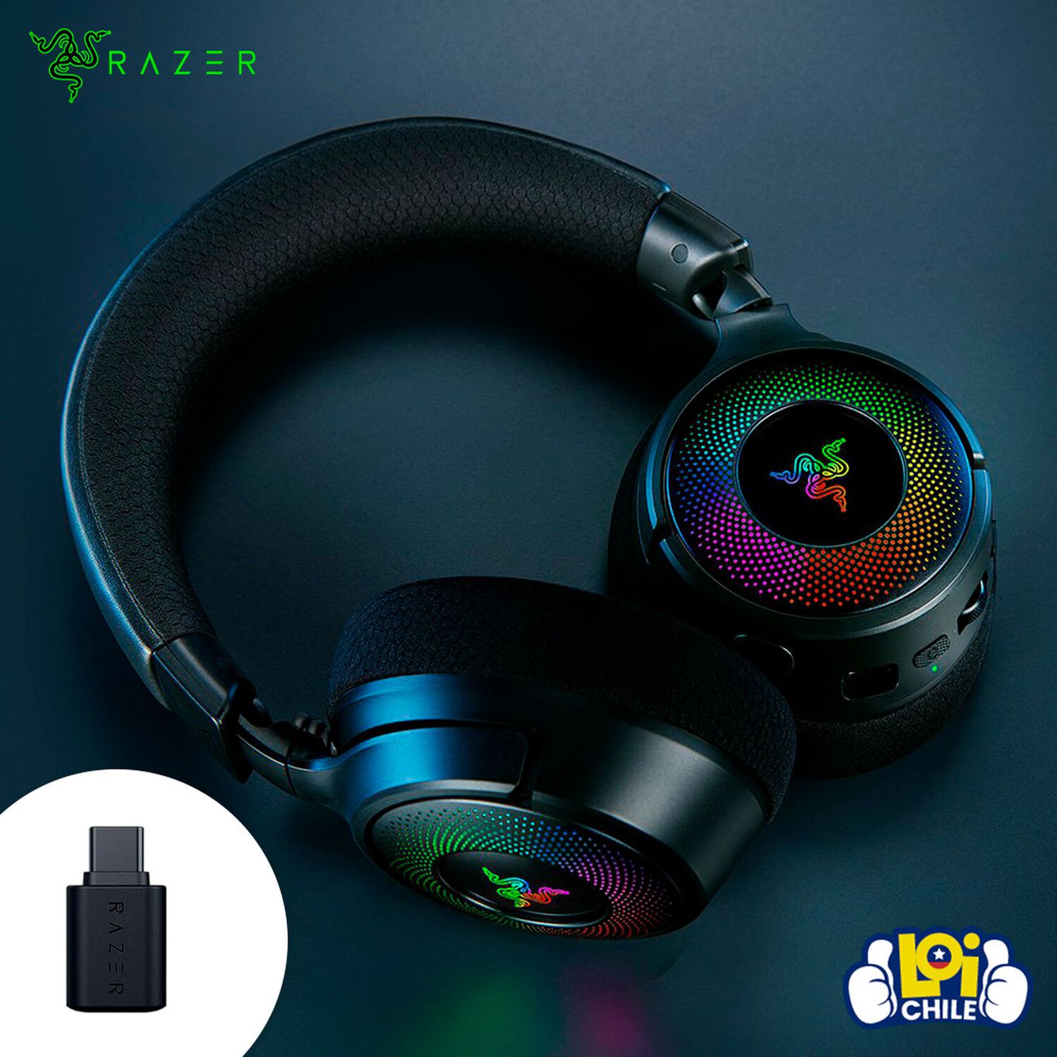 Aud&iacute;fonos Gamer Razer Kraken V4 Wireless image number 9.0