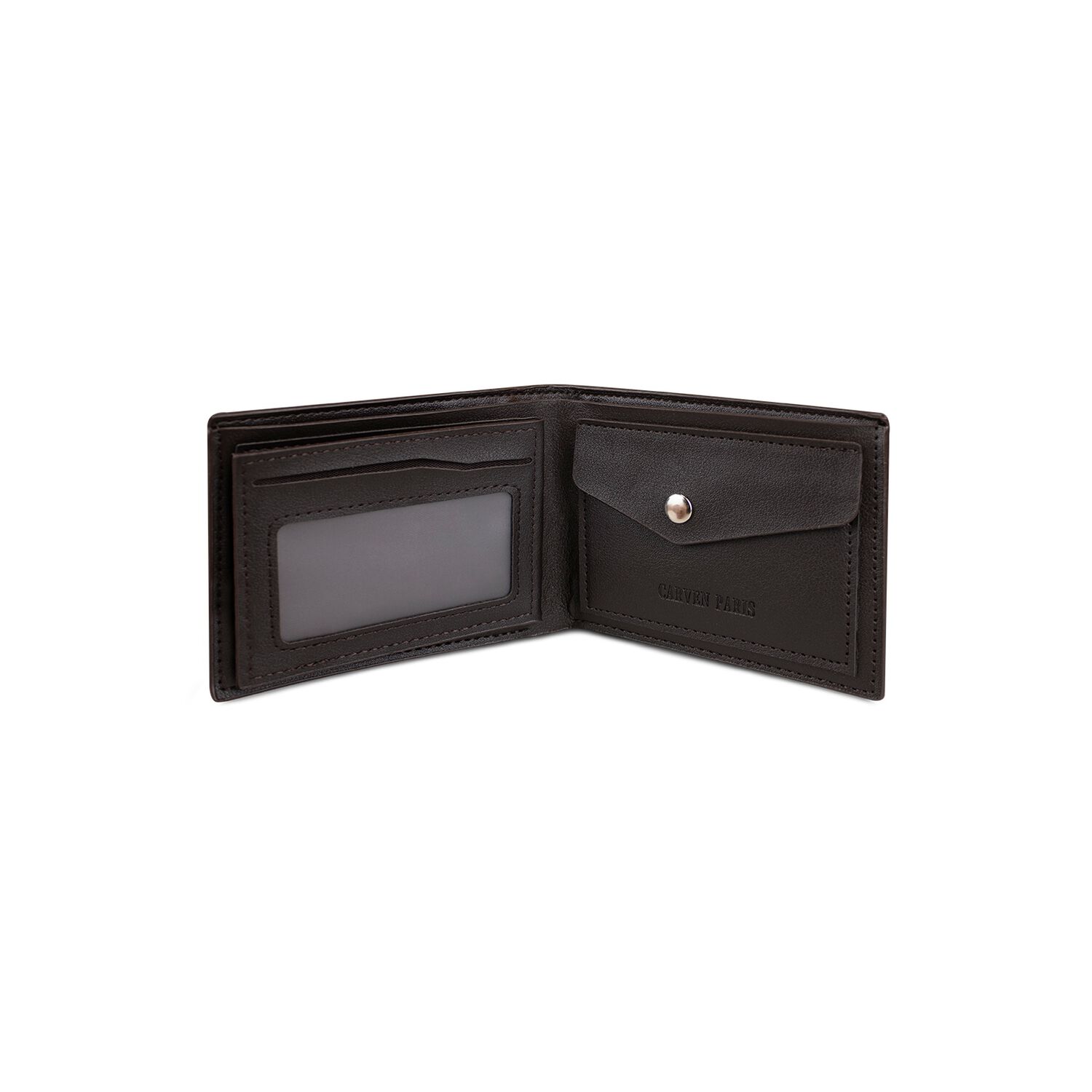 Billetera Hombre Enzo Caf&eacute; Oscuro Con Monedero Carven Paris image number 6.0
