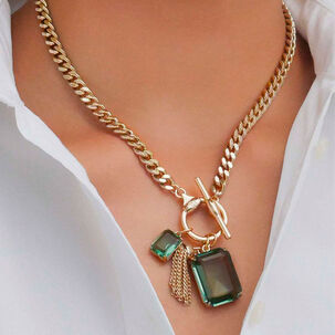 Collar Lauren Ralph Lauren Verde Mujer 14n00034