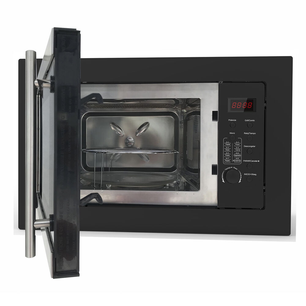 Microondas Empotrado Groner Black Grill 25l image number 2.0
