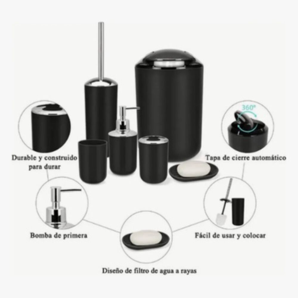 Set De Accesorios Para Ba&ntilde;o image number 3.0