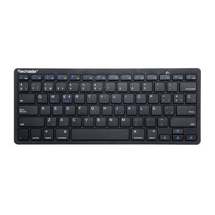 Mini Teclado Inal&aacute;mbrico Bluetooth Flat Keys Ultra Compacto