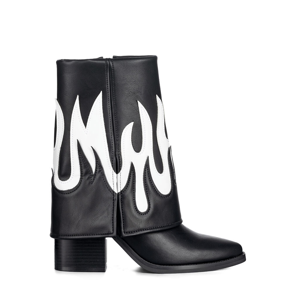 Botas Largas Mujer Eco Cuero De Moda Taco Alto Weide Dh83 image number 0.0