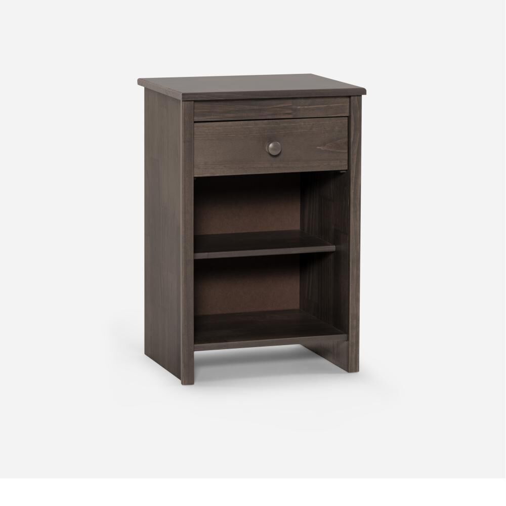 Cama Europea Rosen New Style 4 Plus / 1 Plaza / Base Normal  + Set Maderas Rachel Gris image number 3.0