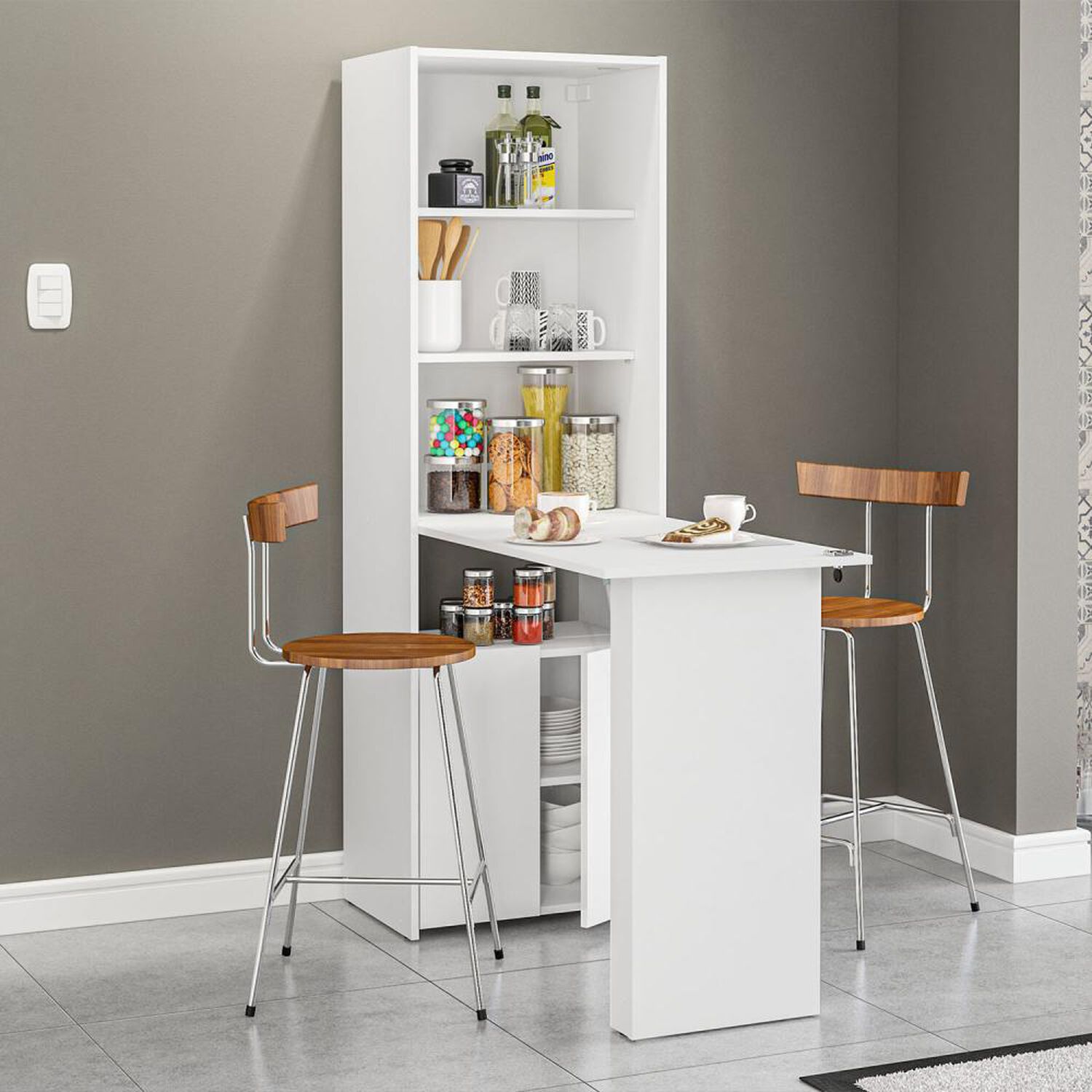 Mueble De Cocina Vekkahome Pleg / 2 Puertas image number 1.0