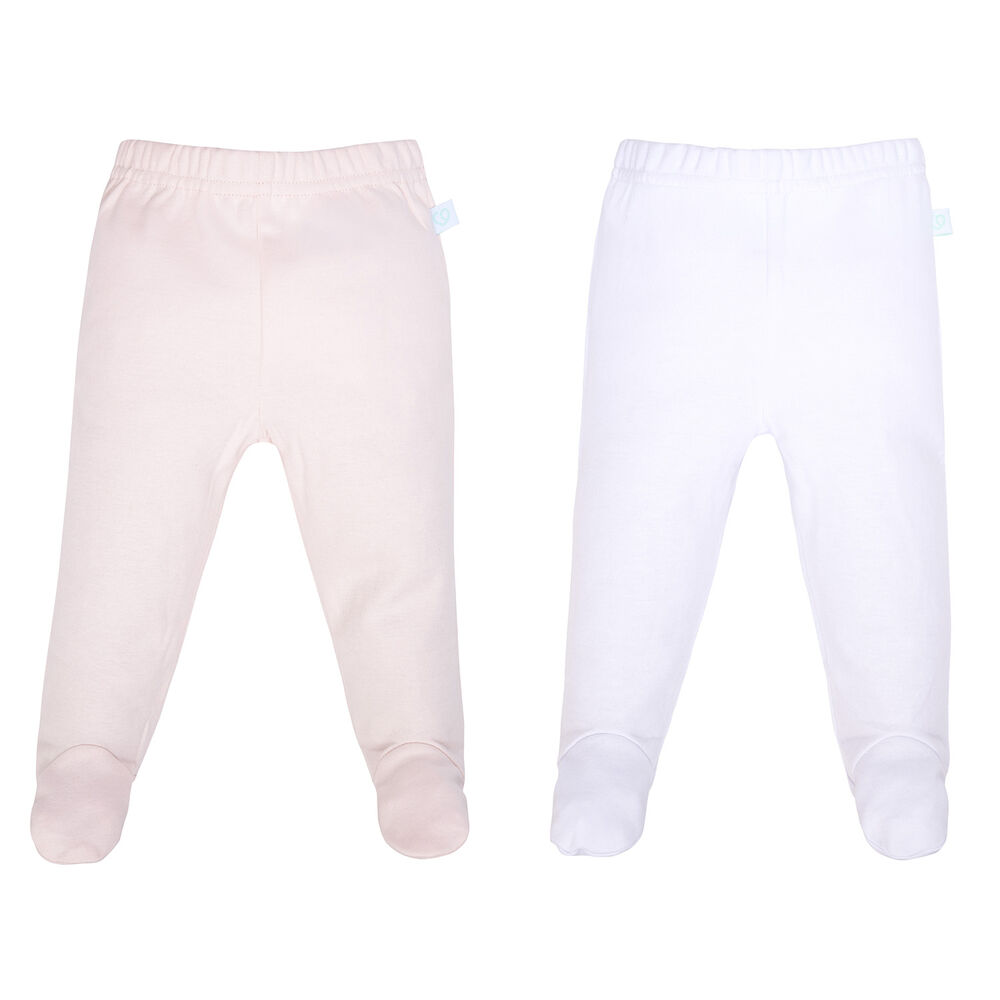 Set 2 Pantys Blanco Flores Niña 9 - 12 Meses image number 1.0