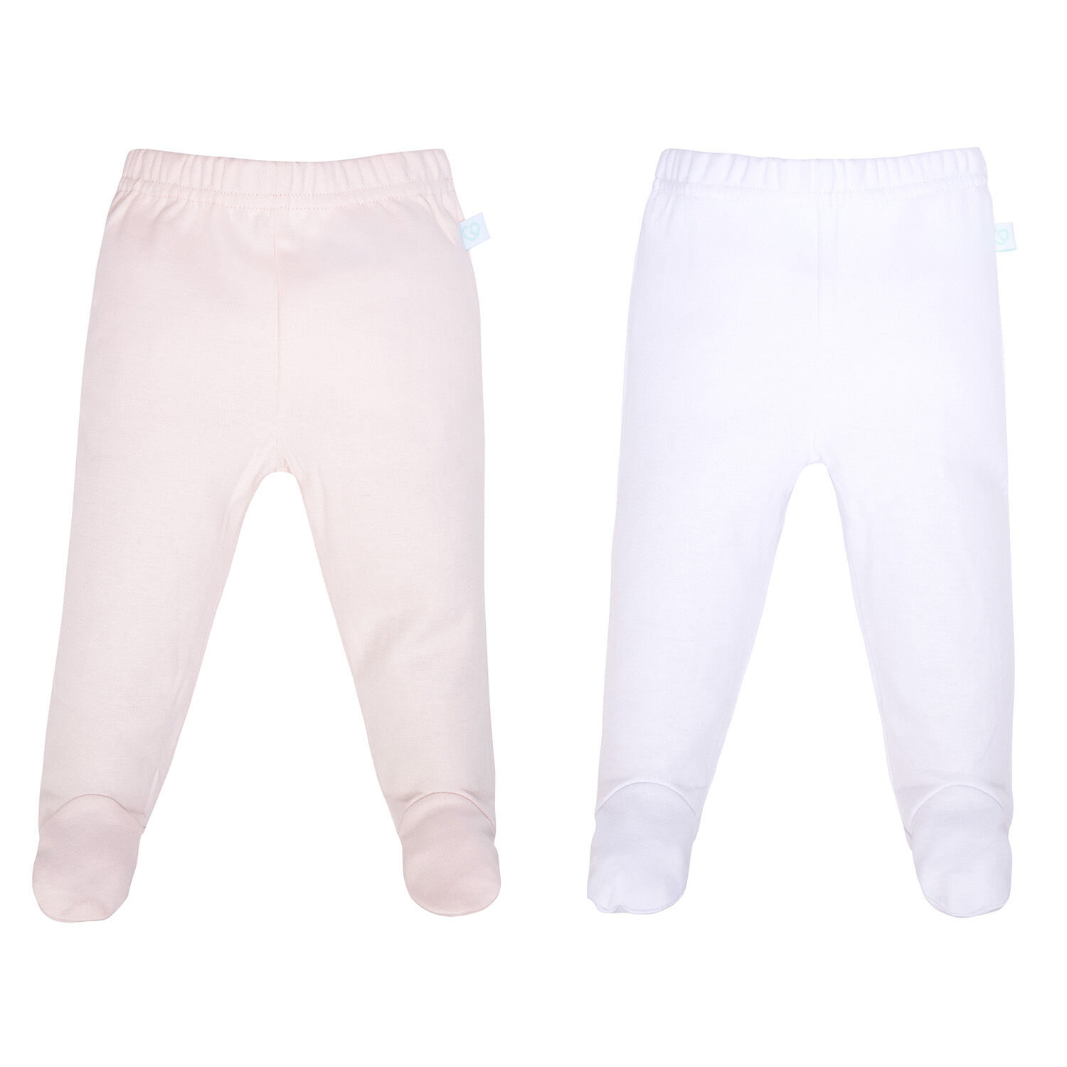 Set 2 Pantys Blanco Flores Ni&ntilde;a 9 - 12 Meses image number 1.0
