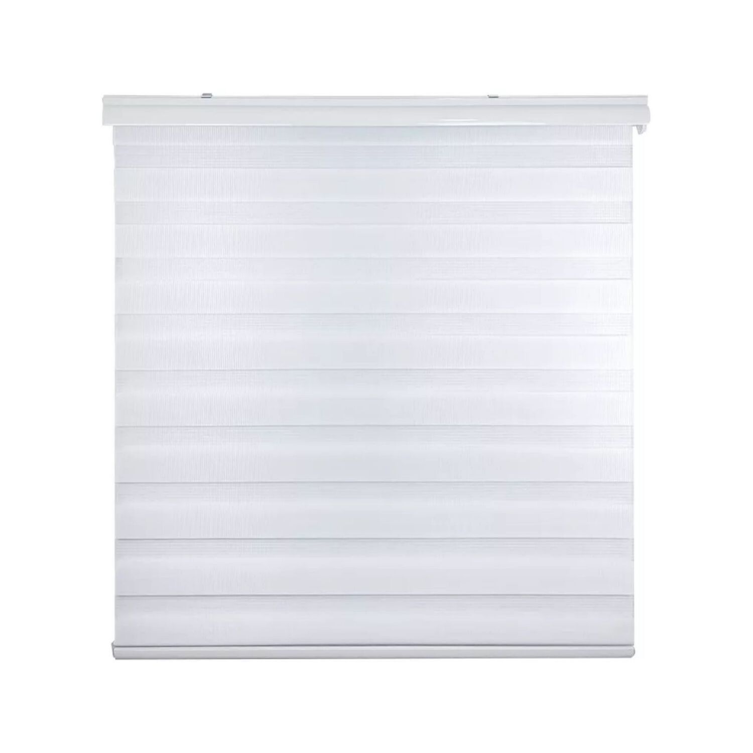 Cortina Roller D&uacute;o Zebra Blanco 140x200 Cm image number 0.0
