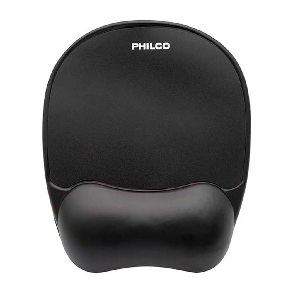 Mousepad Con Apoya Muñecas De Gel Negro M00214 image number 0.0