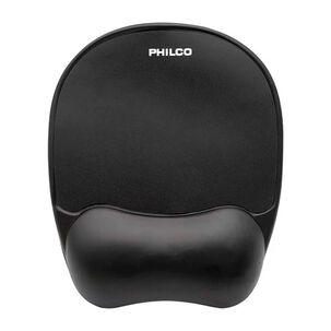 Mousepad Con Apoya Muñecas De Gel Negro M00214