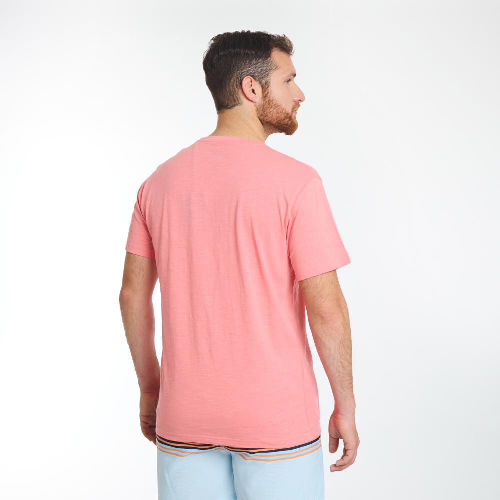 Polera Regular Manga Corta Cuello Redondo Hombre Peroe image number 3.0