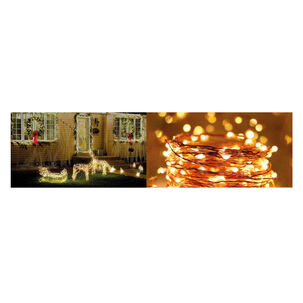 Guirnalda Solar Decorativa 20 Led 10mts De Largo - Ps