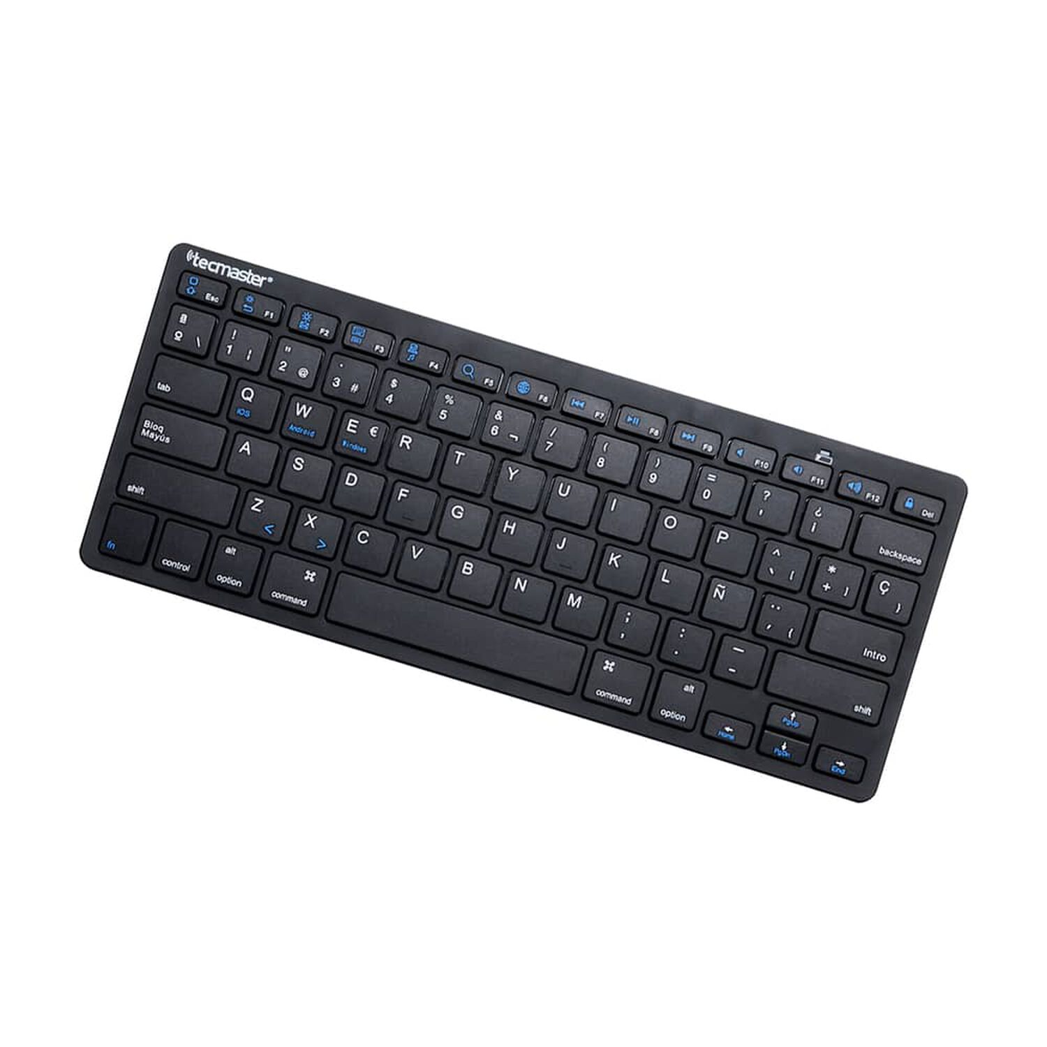 Mini Teclado Inal&aacute;mbrico Bluetooth Flat Keys Ultra Compacto image number 5.0