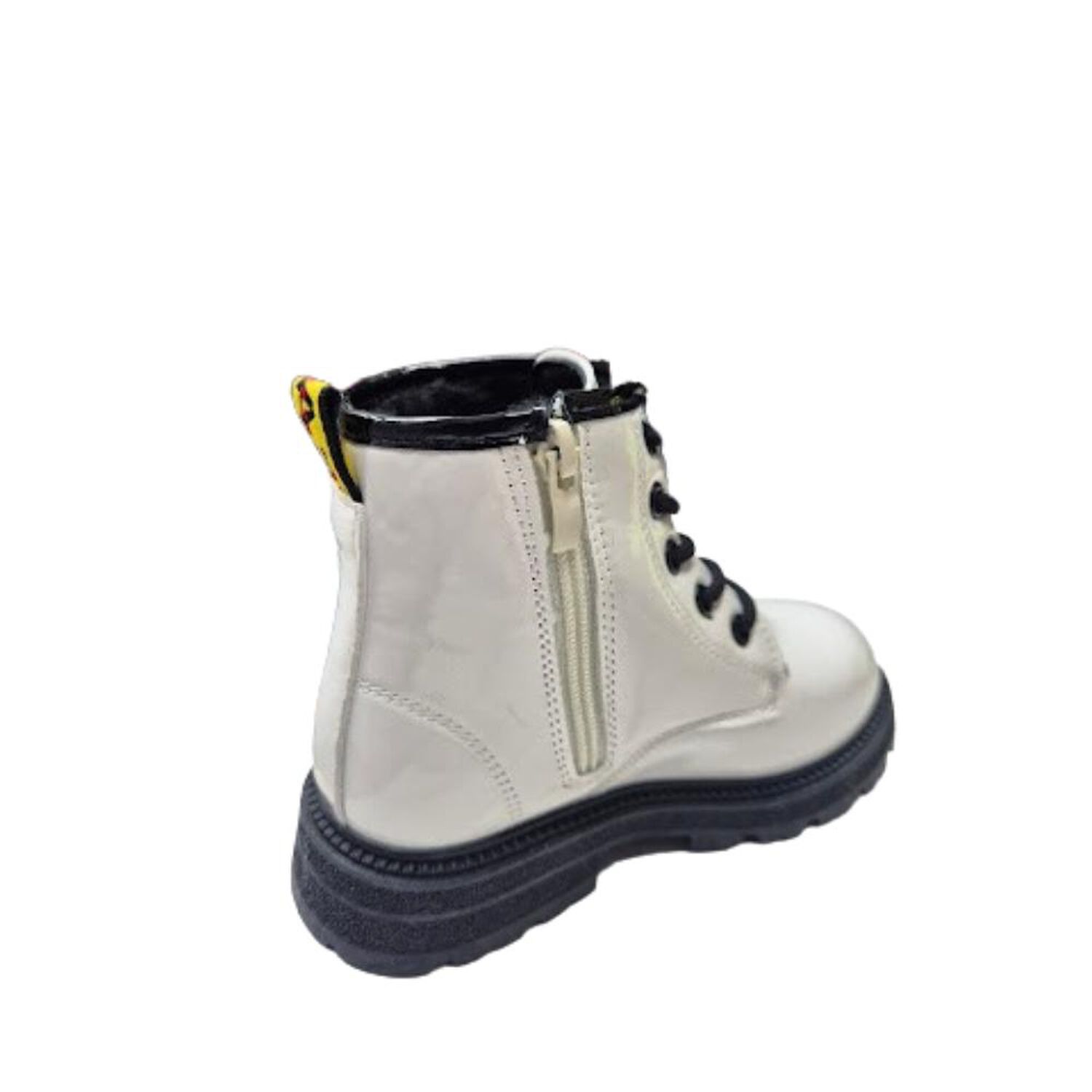 Bota De Invierno Charol Ni&ntilde;a Blanco image number 1.0
