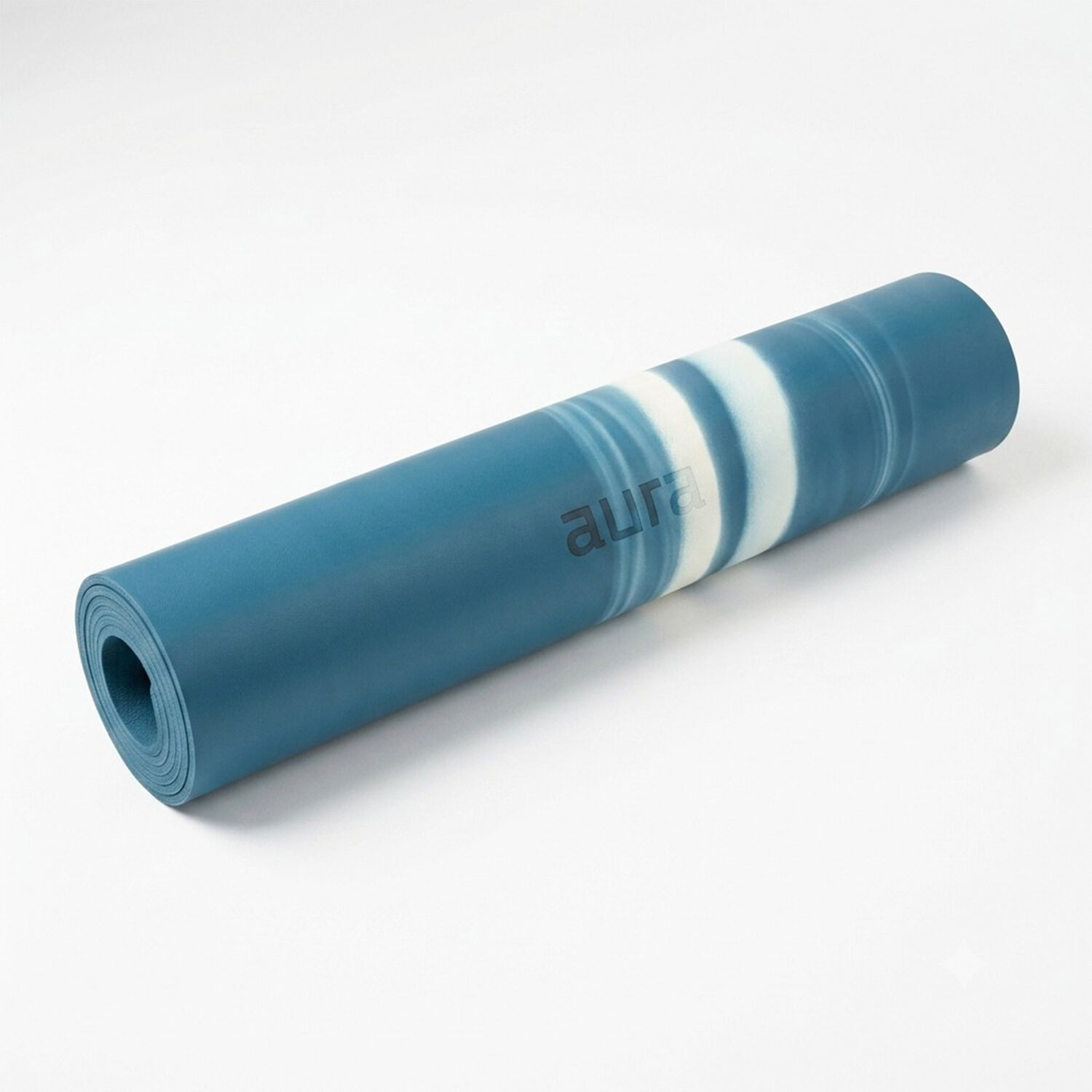 Mat De Yoga Profesional Aura Azul M&aacute;rmol image number 3.0