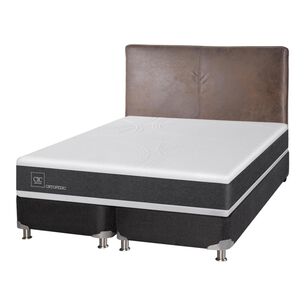 Box Spring Cic Ortopedic / King / Base Dividida + Respaldo