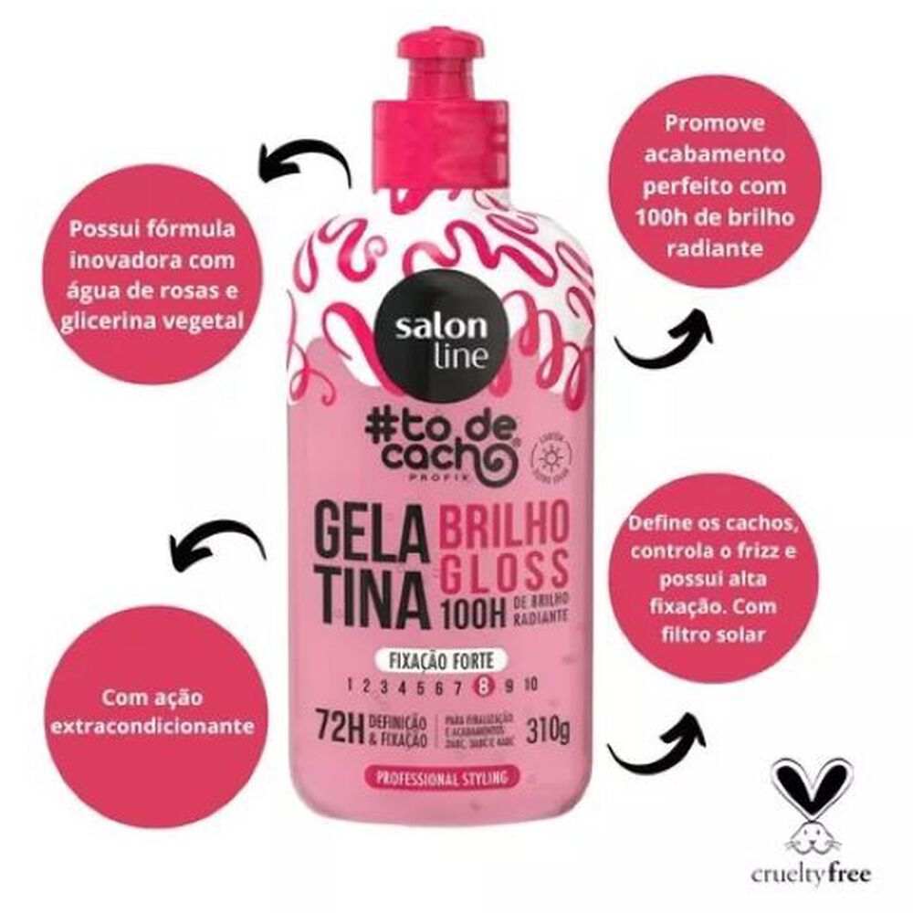 To De Cacho Gel Brillo Gloss 310 G Salon Line image number 2.0