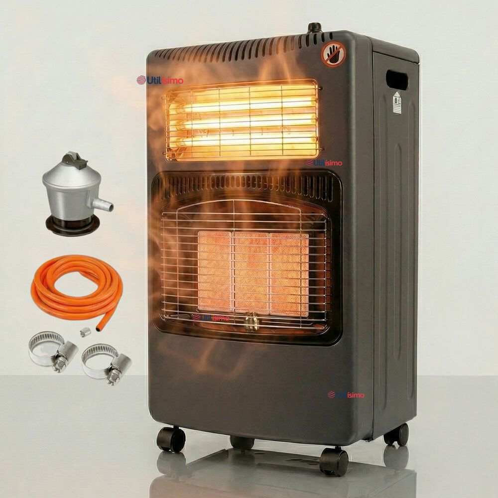 Estufa Hibrida Gas El&eacute;ctrica Plegable Con Accesorios 5kg A 15kg Glp . Eficiencia Energ&eacute;tica Clase A image number 0.0
