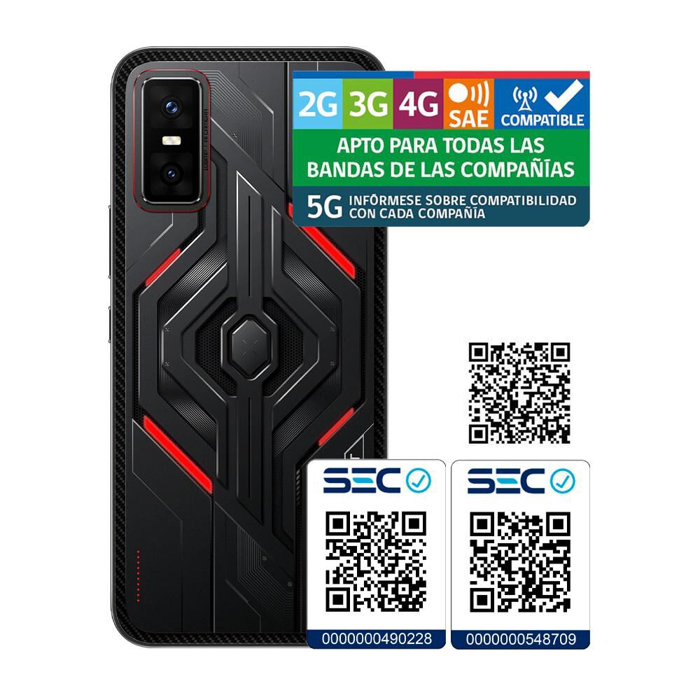 Smartphone Infinix GT 30 Pro / 5G / 256 GB / Dark Flare / Liberado image number 6.0