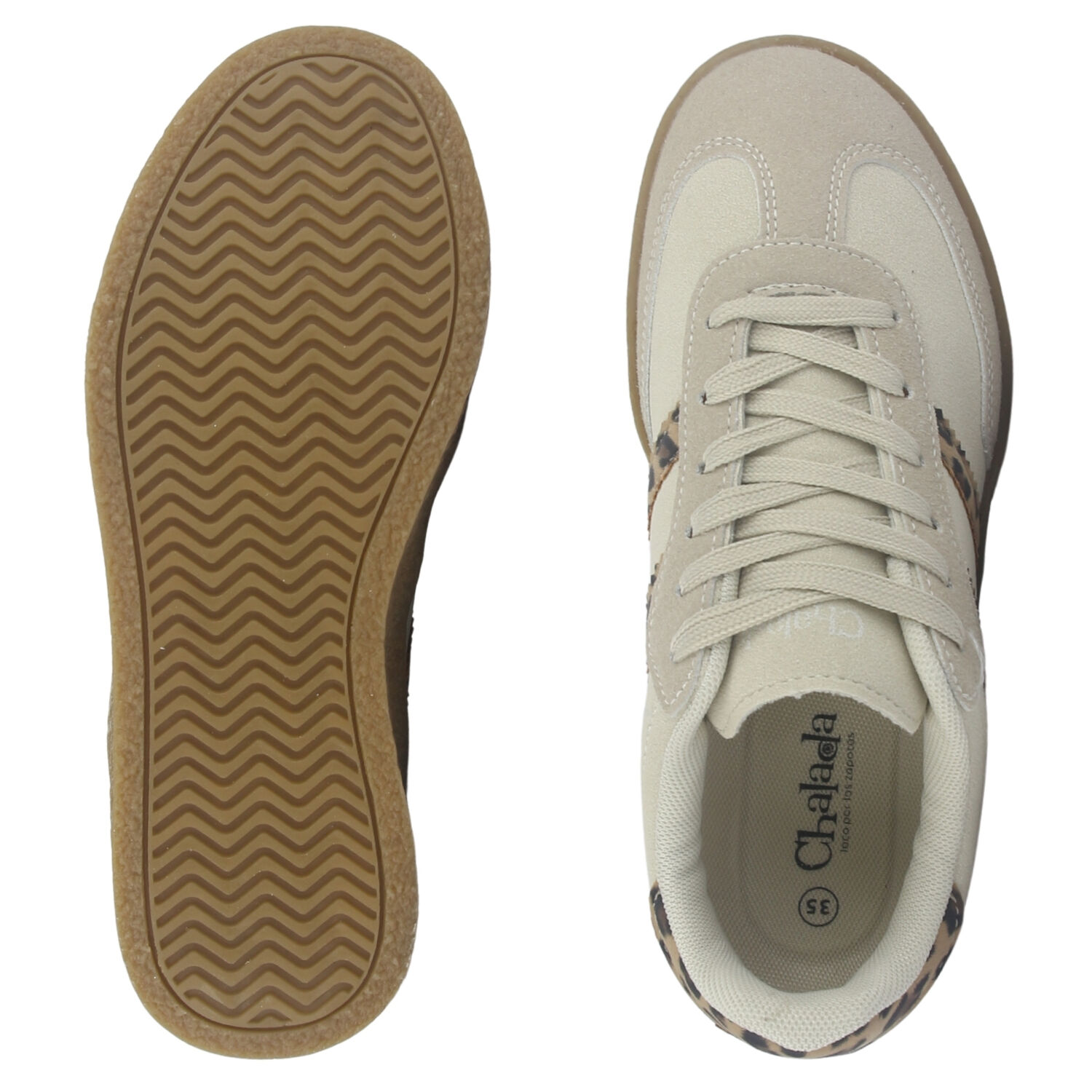 Zapatilla Mujer Chalada Caju-1 Beige Urbano image number 6.0