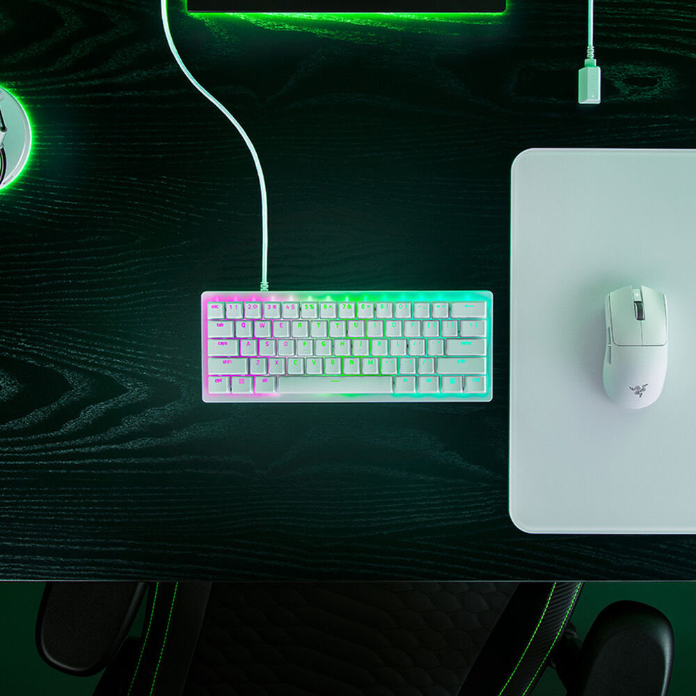 Teclado Gamer Razer Huntsman V3 Pro Mini White Ingl&eacute;s image number 6.0