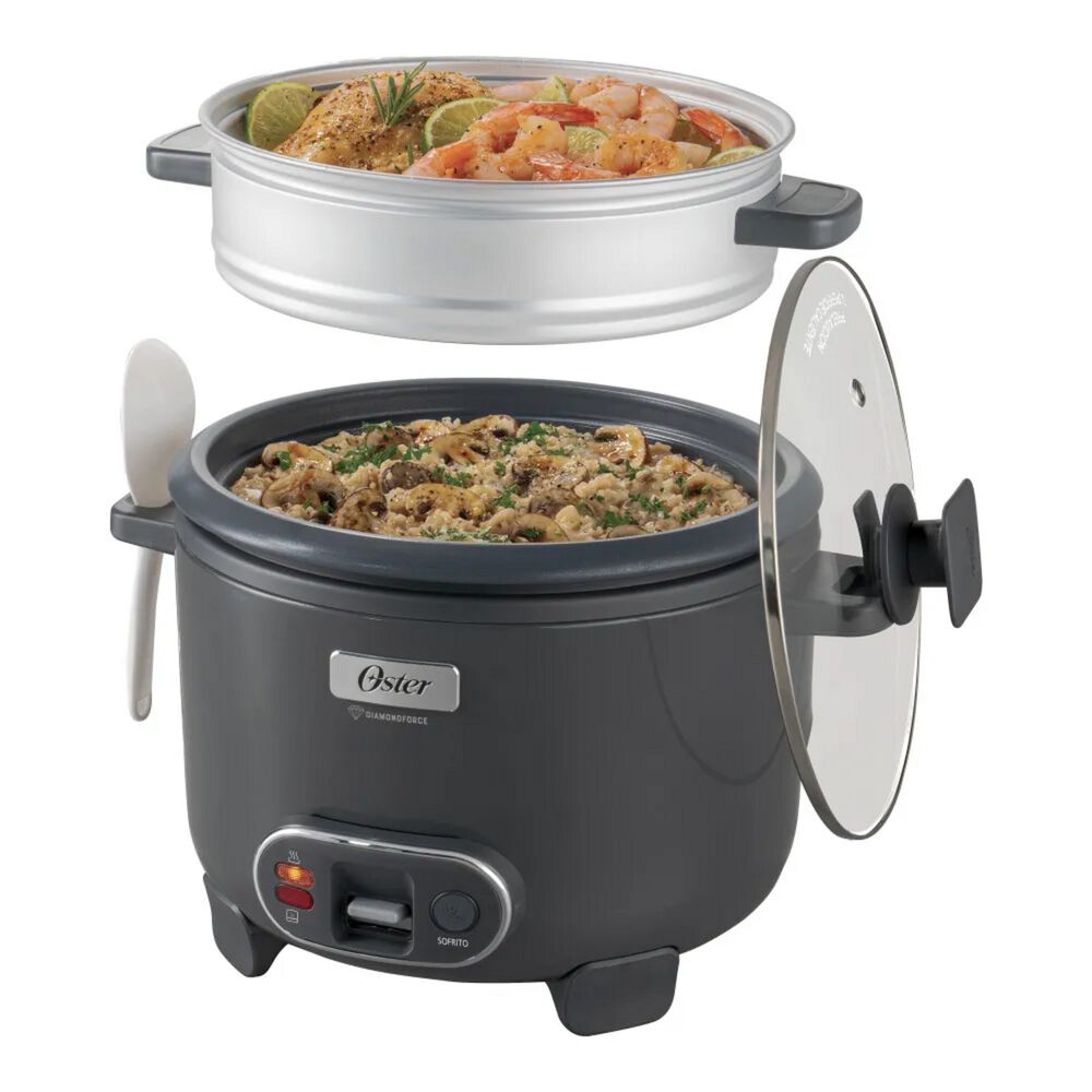Arrocera Oster 12 Tazas Sofrito Y Vaporera Mod 2212406 image number 2.0
