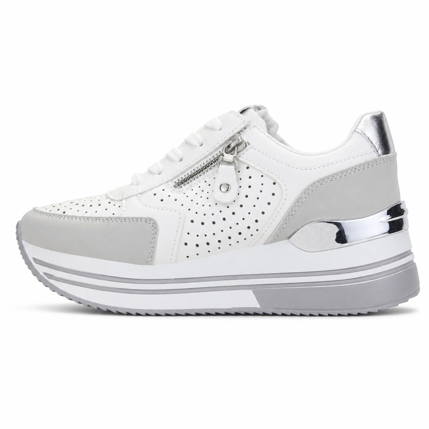 Zapatilla Blanco Mujer Urbano Chalada Jettixlow image number 1.0