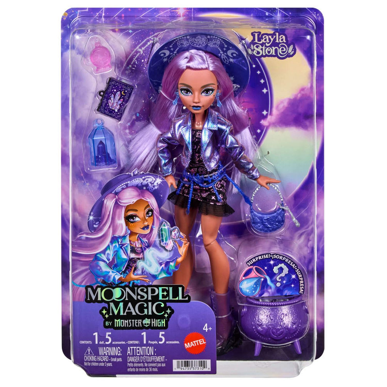 Mu&ntilde;eca Moonspell Magic De Monster High image number 0.0