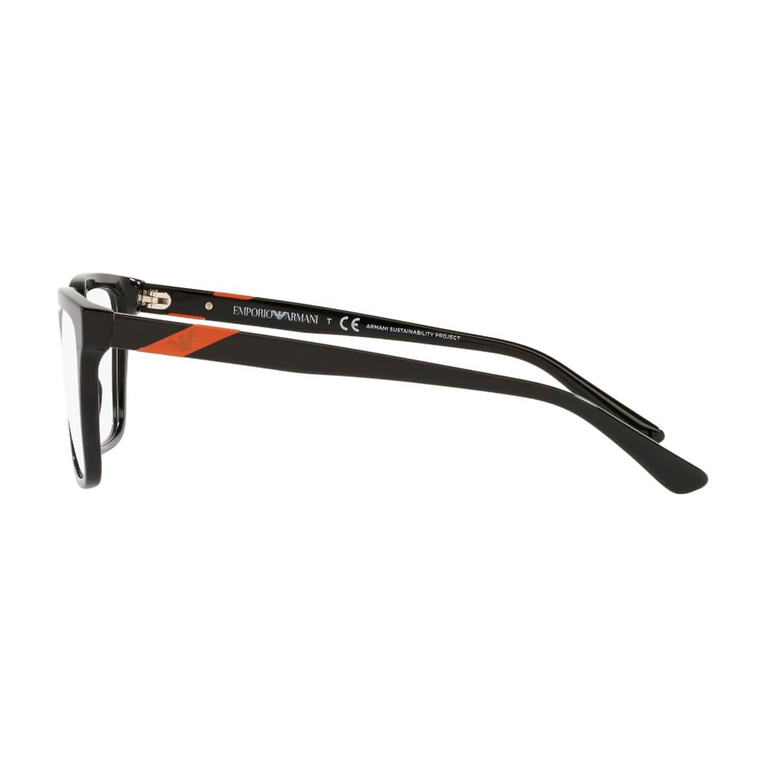 Lentes &Oacute;pticos Negro Emporio Armani image number 2.0
